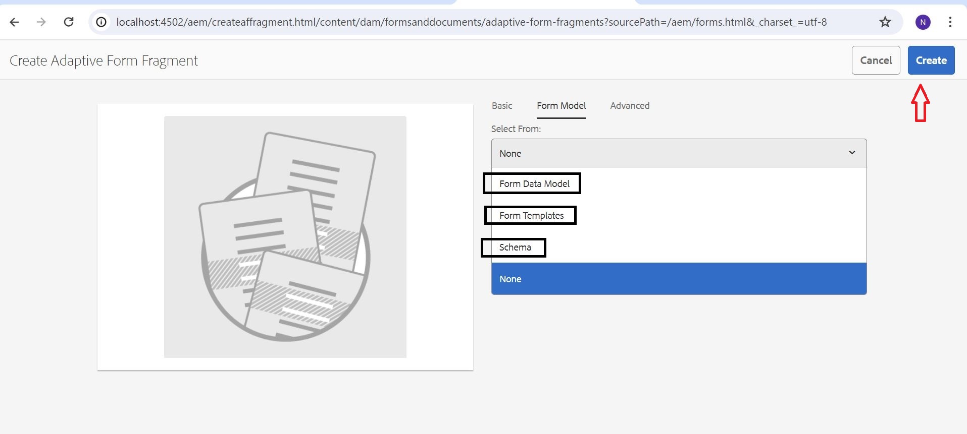 Adaptive Form Fragments